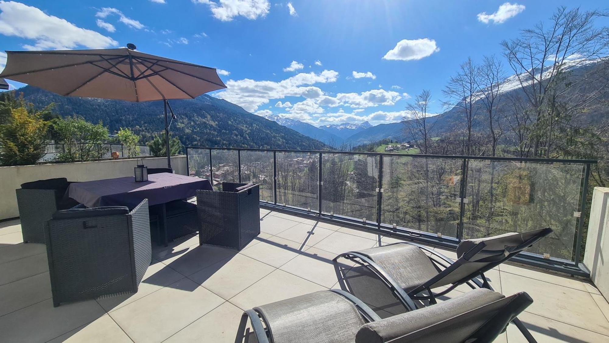 생장드씨 Le Berceau Des Aiguilles - Vue Montagne, Terrasse - Aravistour 아파트 외부 사진